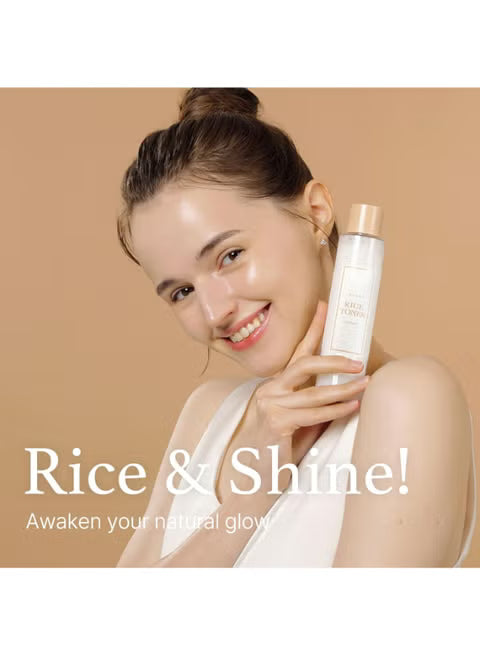 I'm From Rice Toner with Niacinamide, Korean Essence for Hydration, Glowing Skin, Vegan, Fragrance-Free