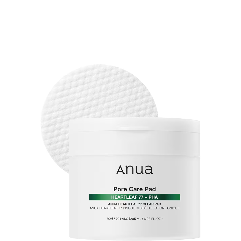 ANUA Heartleaf 77 Toner Pads, Exfoliating Facial Pads for Glass Skin, Hydrating, Sensitive Skin, 70 Pads