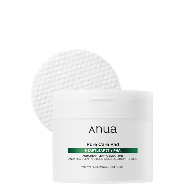 ANUA Heartleaf 77 Toner Pads, Exfoliating Facial Pads for Glass Skin, Hydrating, Sensitive Skin, 70 Pads