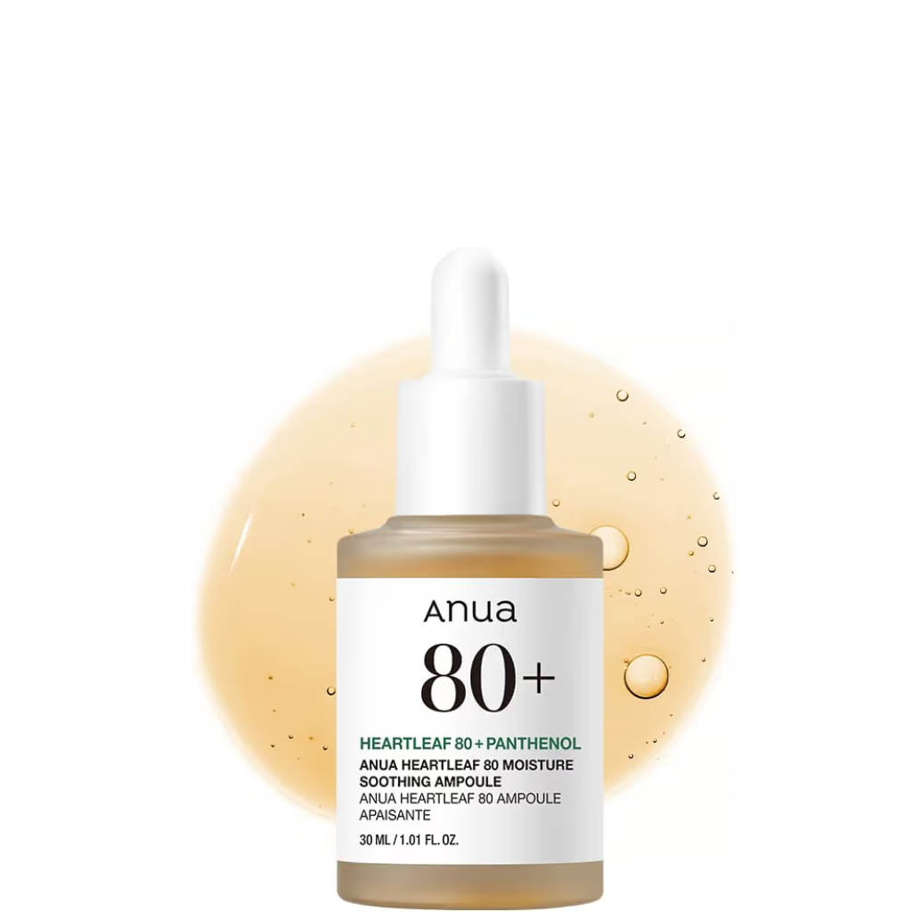 ANUA Korendy Heartleaf 80% Moisture Ampoule - Moisturizing, Brightening 30ml Concentrated Ampoule