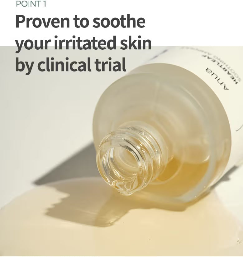 ANUA Korendy Heartleaf 80% Moisture Ampoule - Moisturizing, Brightening 30ml Concentrated Ampoule