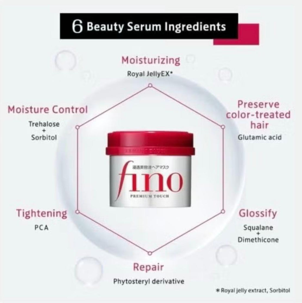 Fino Premium Touch Hair Treatment Mask 230g